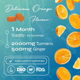 High Strength Turmeric & Ginger Gummies