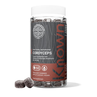 Cordyceps Mushroom Gummies with Vitamin B12 - Energy &  Metabolism Support Supplement