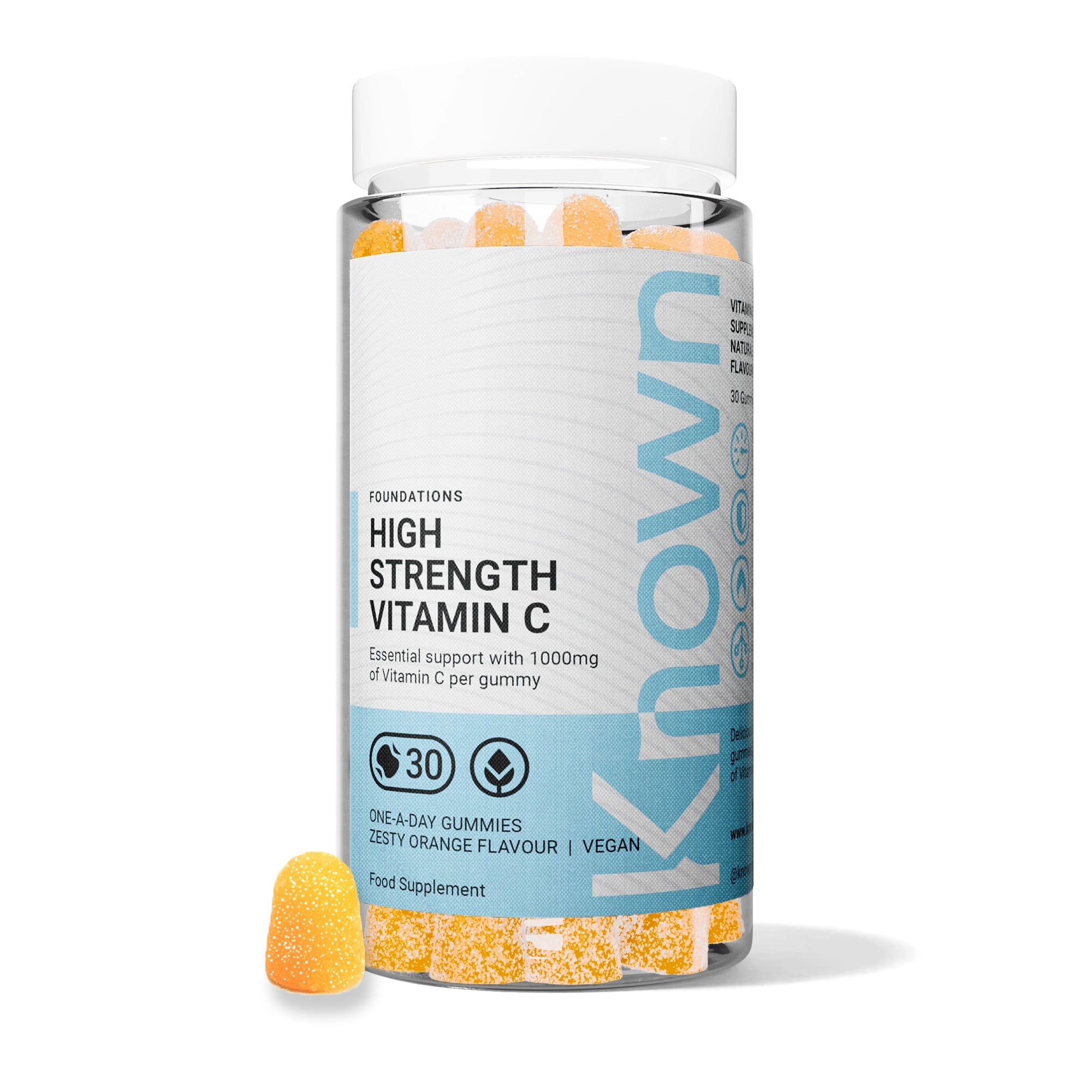 High Strength 1000mg Vitamin C Gummies -  Immunity & Energy Support