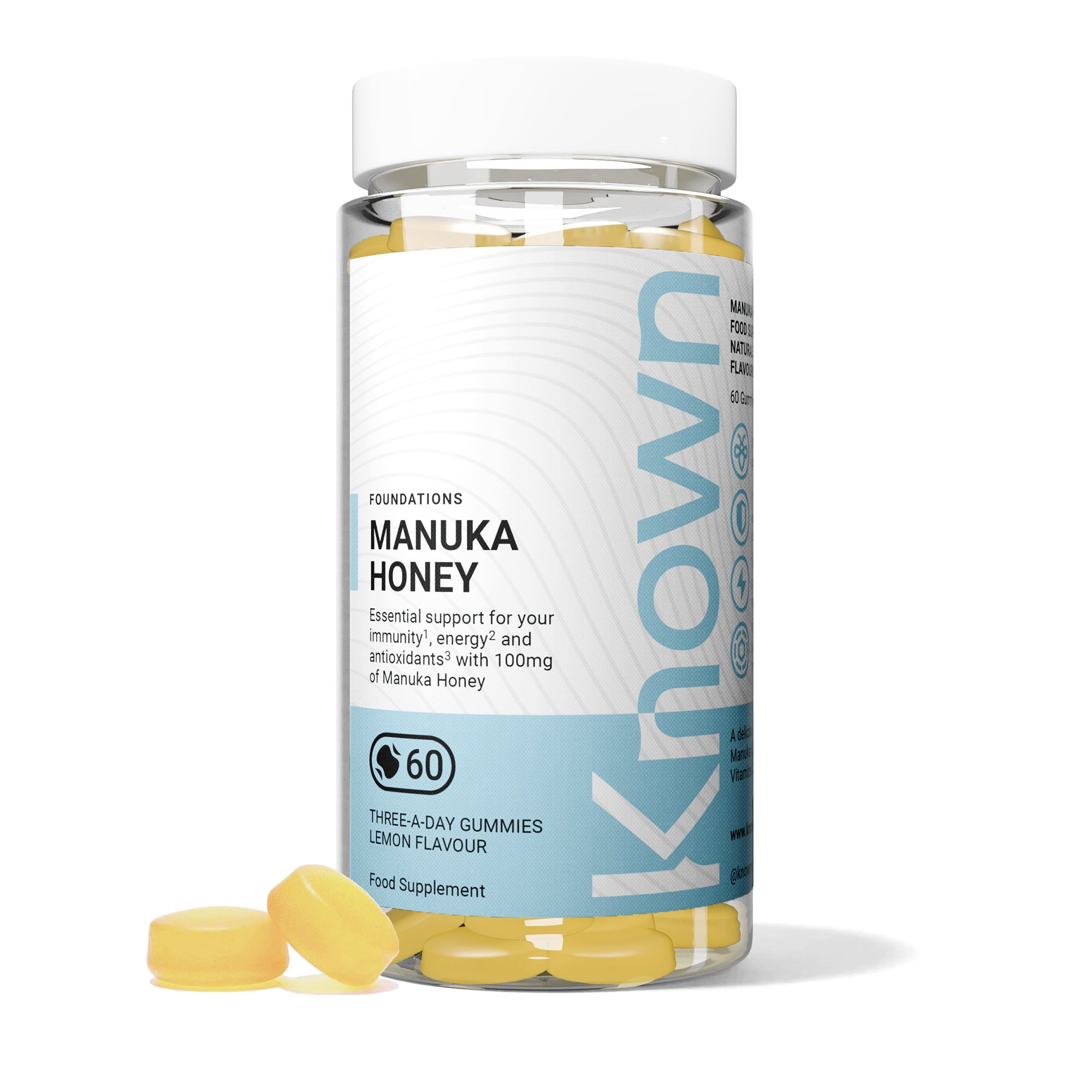 Manuka Honey Gummies - Anti-Bacterial & Antioxidant Immune Support & Digestive Health