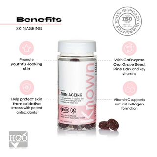 Skin Ageing CoQ10 Vegan Gummies